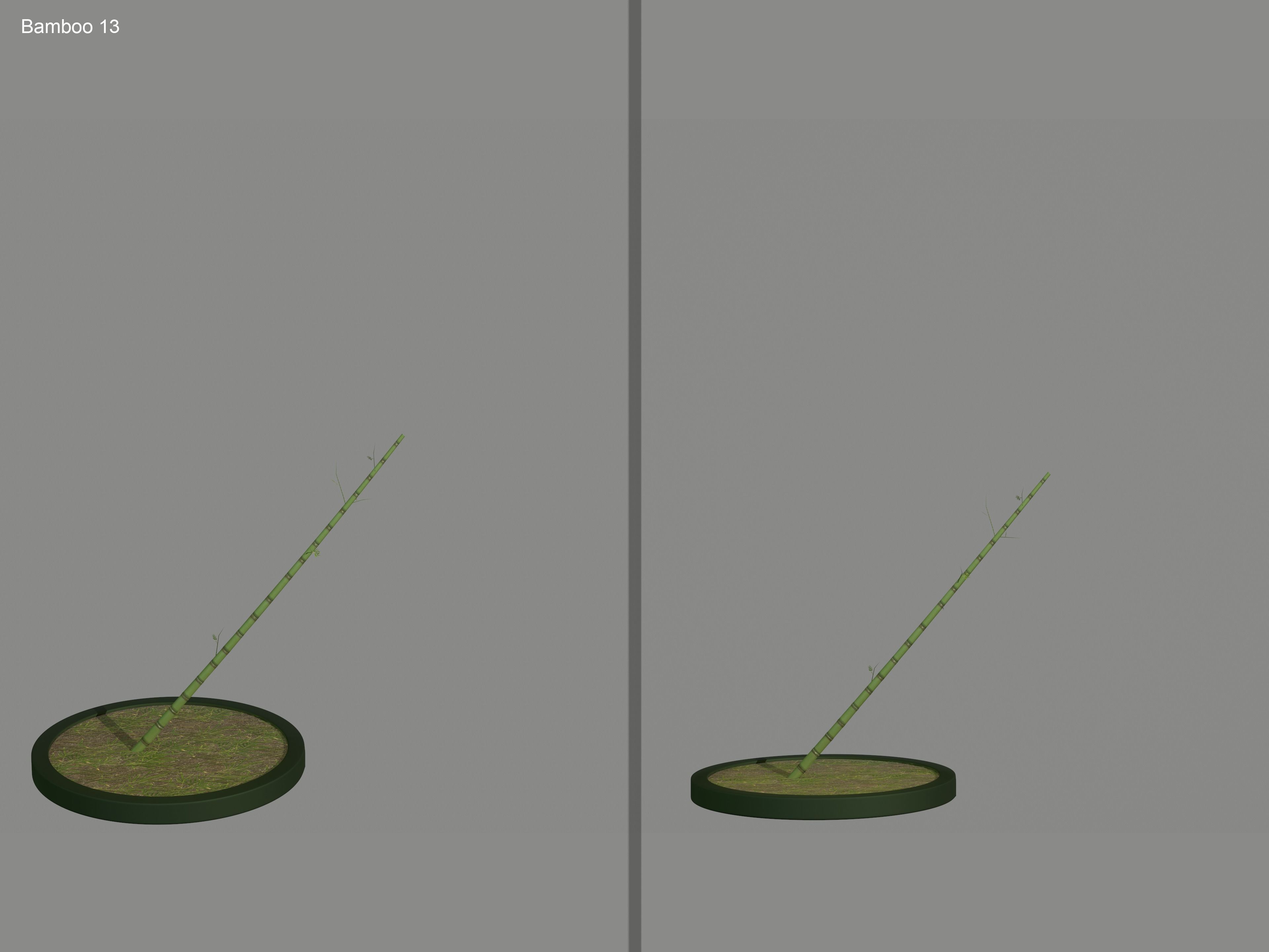 Nature Assets - Bamboo Pack Low-poly 3D model_17