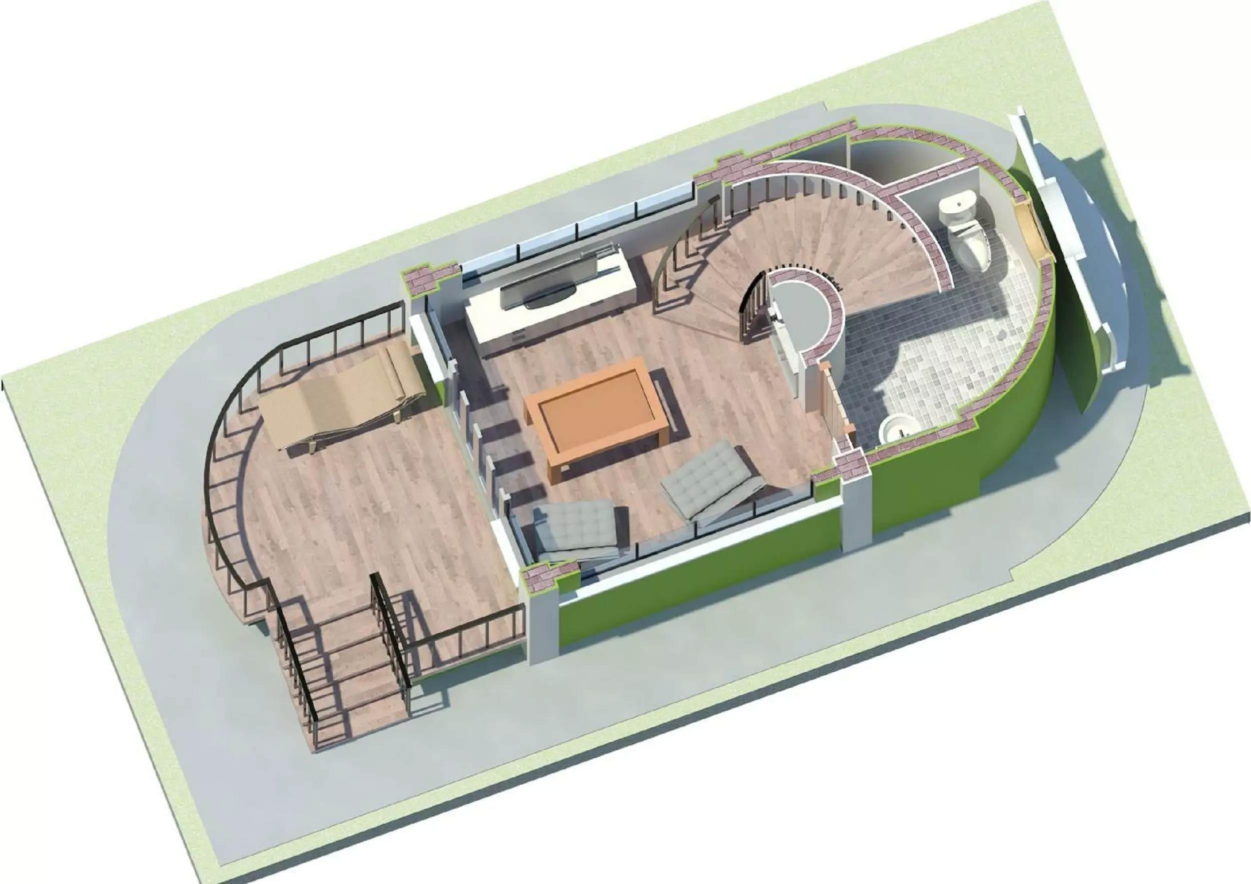 2 Storey Concept iGloo 3D model_0