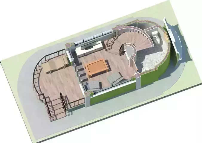 2 Storey Concept iGloo 3D model