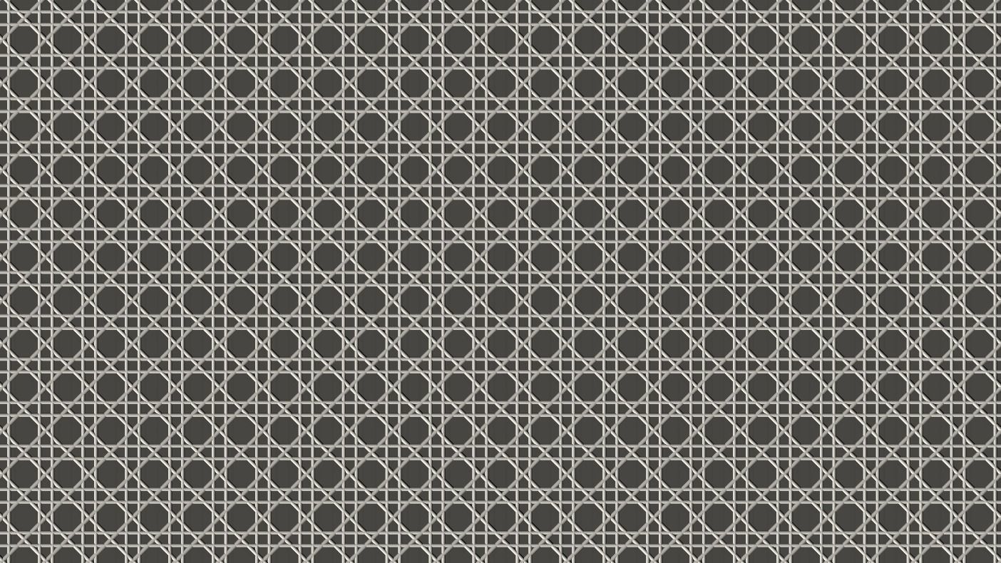 Canework for furniture  Mesh Cane webbing Free 3D model_2