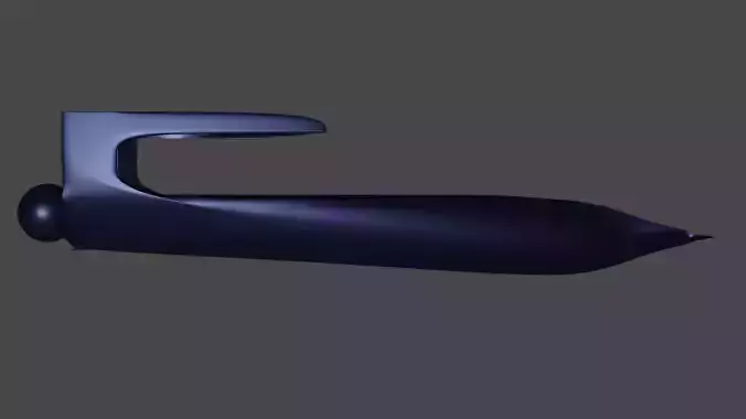 PENCIL toilet with handle