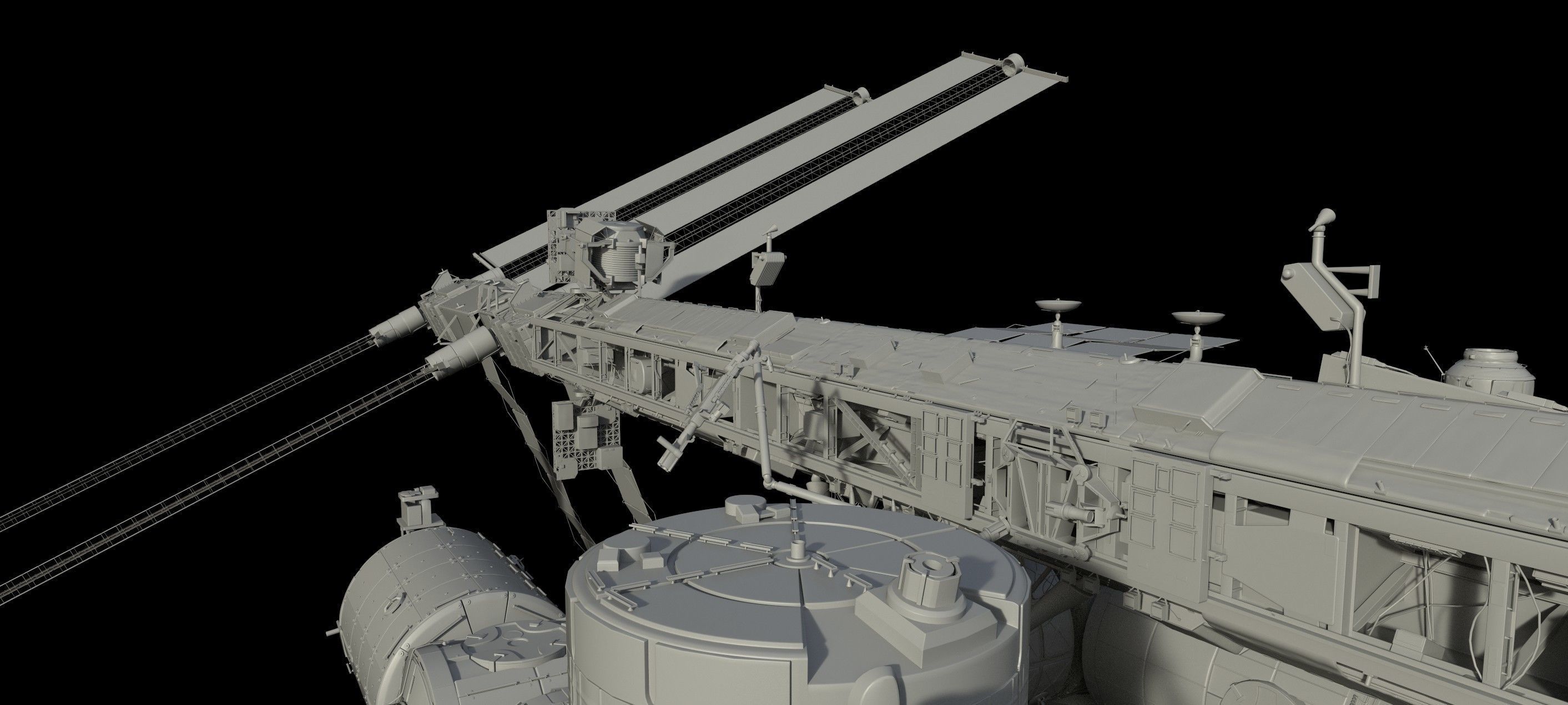 International Space Station ISS 2019 3D model_17