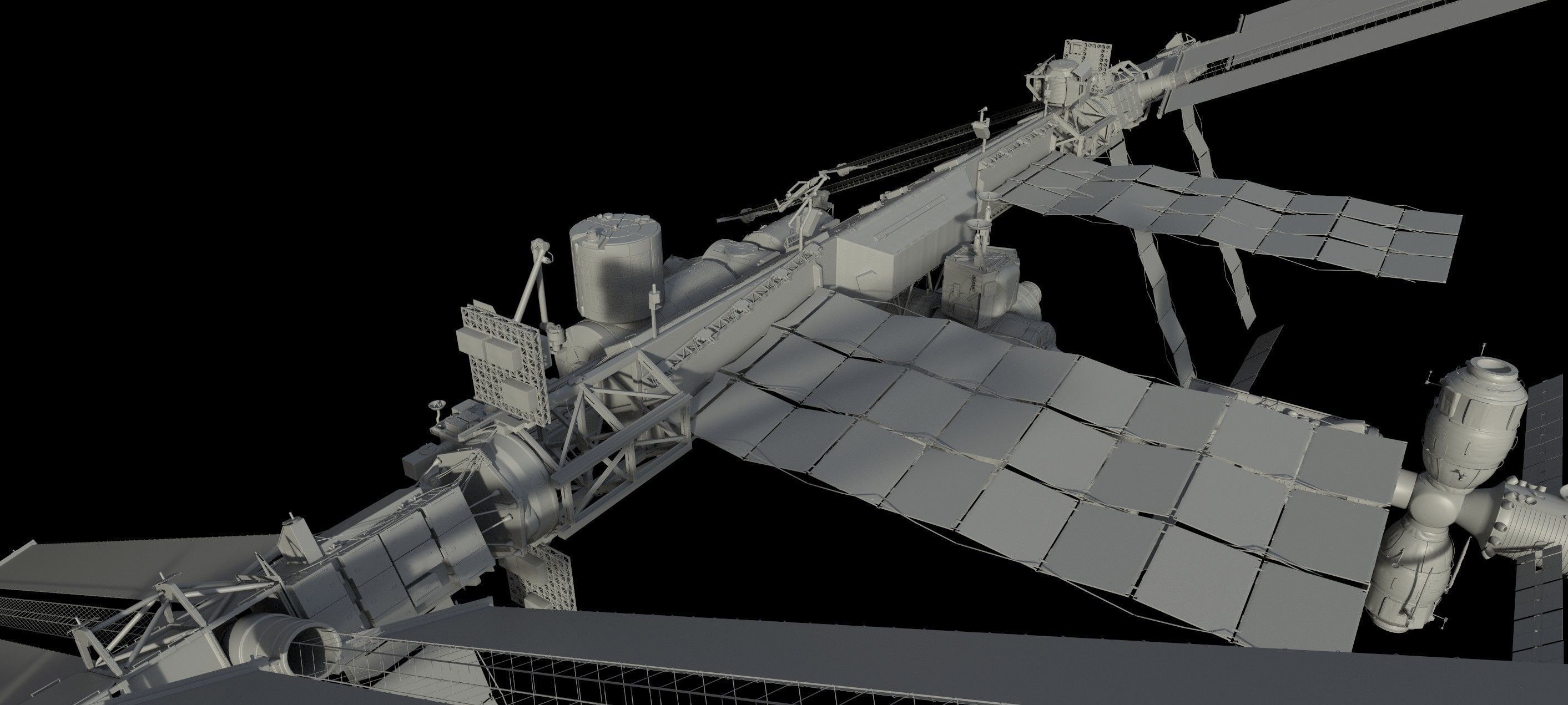 International Space Station ISS 2019 3D model_20
