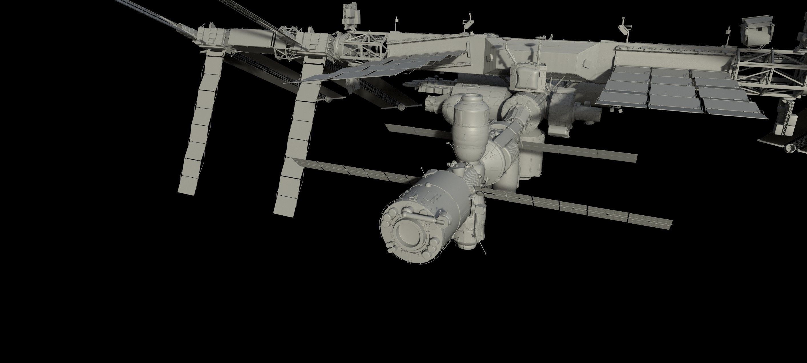 International Space Station ISS 2019 3D model_22