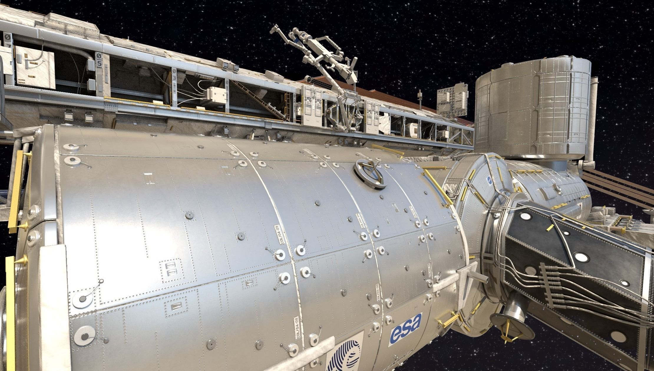 International Space Station ISS 2019 3D model_3