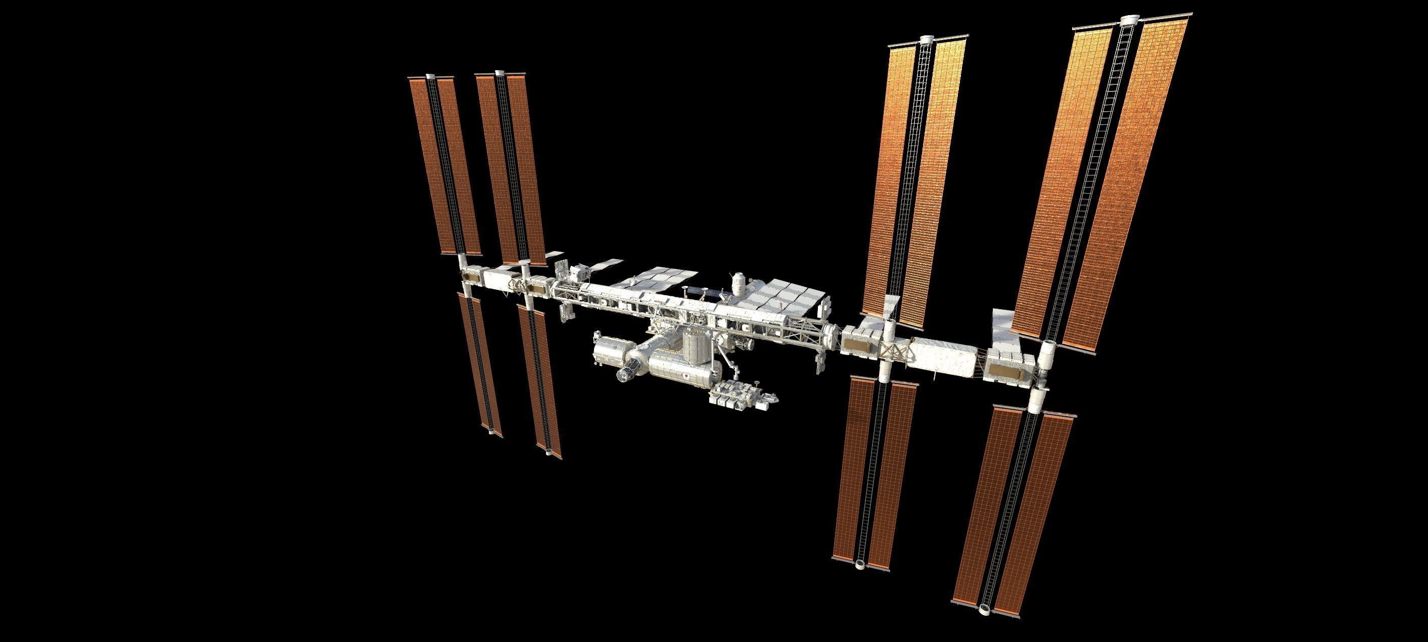 International Space Station ISS 2019 3D model_61