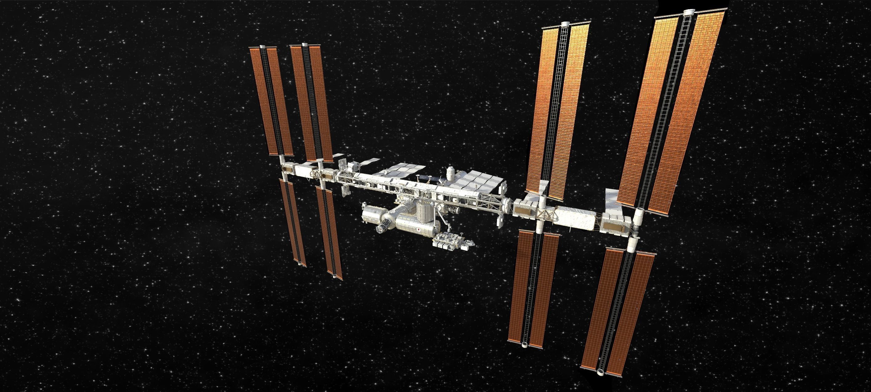 International Space Station ISS 2019 3D model_11