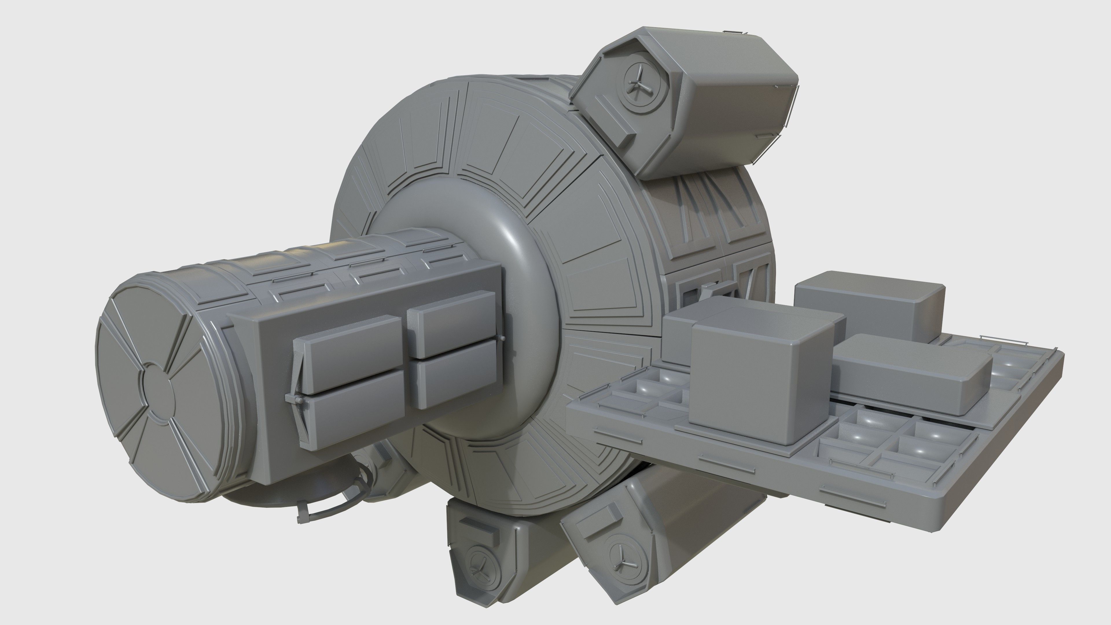 International Space Station ISS 2019 3D model_38
