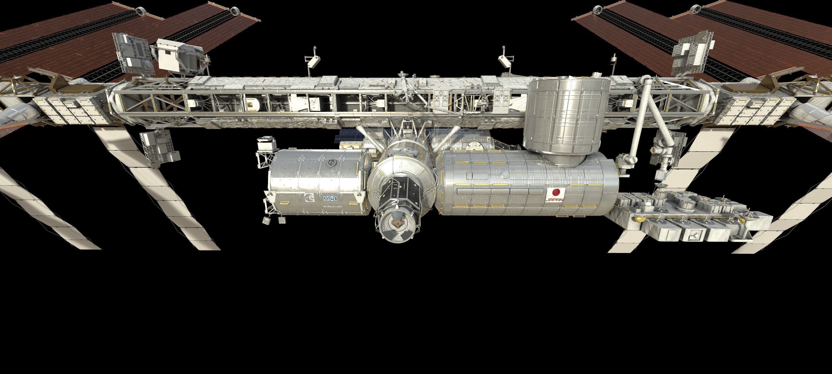 International Space Station ISS 2019 3D model_58