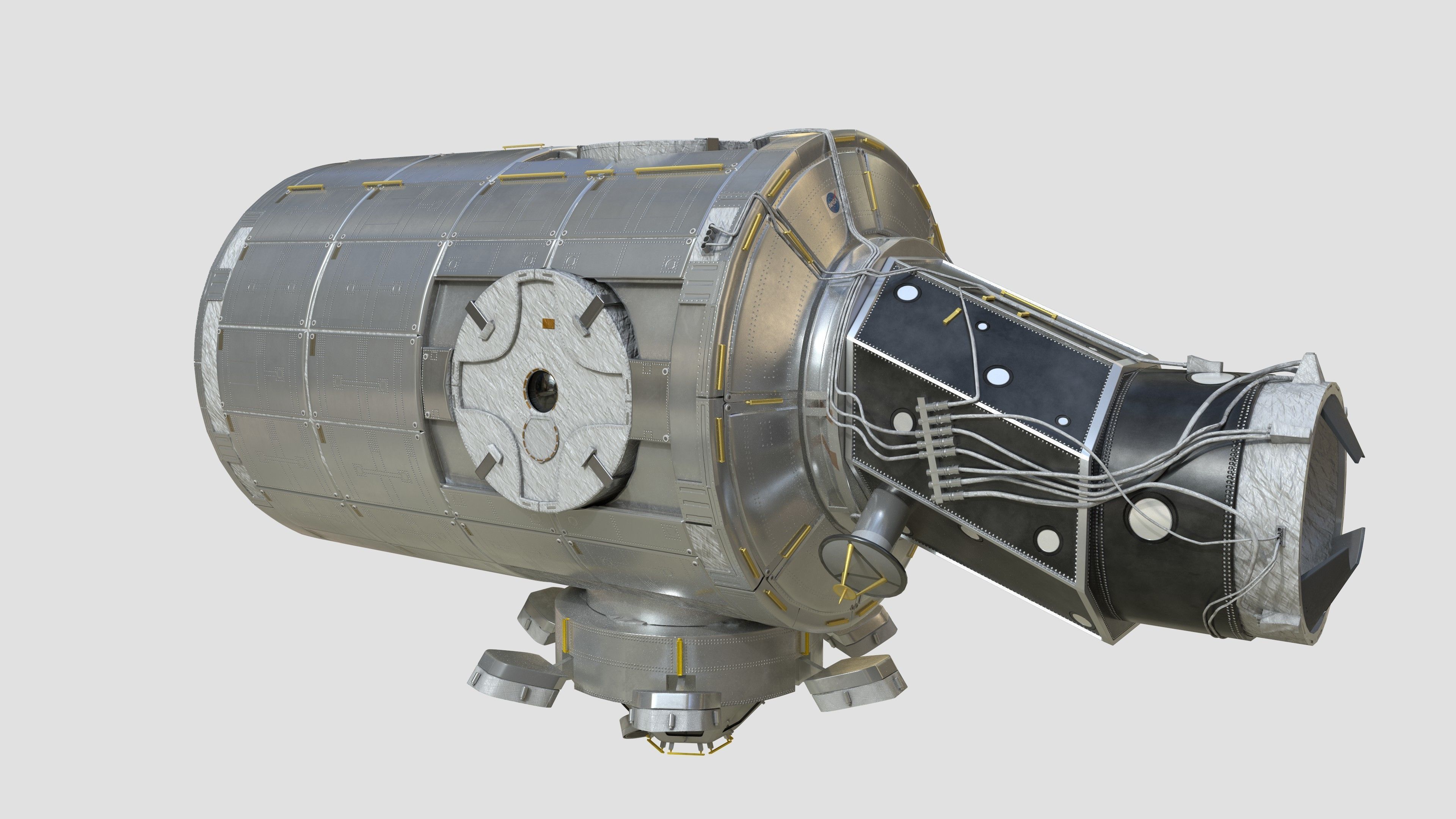 International Space Station ISS 2019 3D model_34