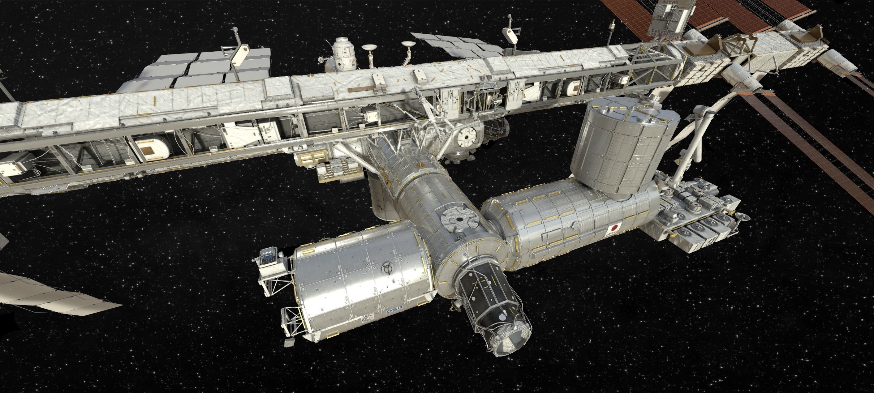 International Space Station ISS 2019 3D model_5