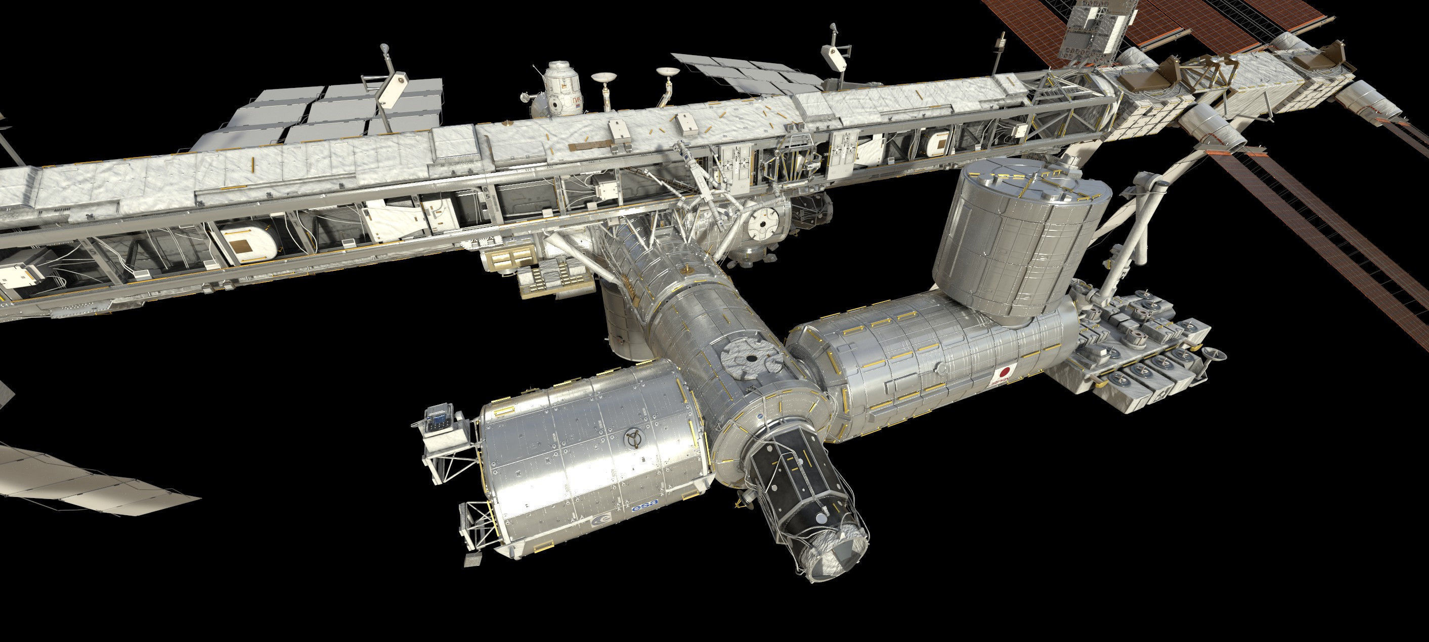 International Space Station ISS 2019 3D model_52
