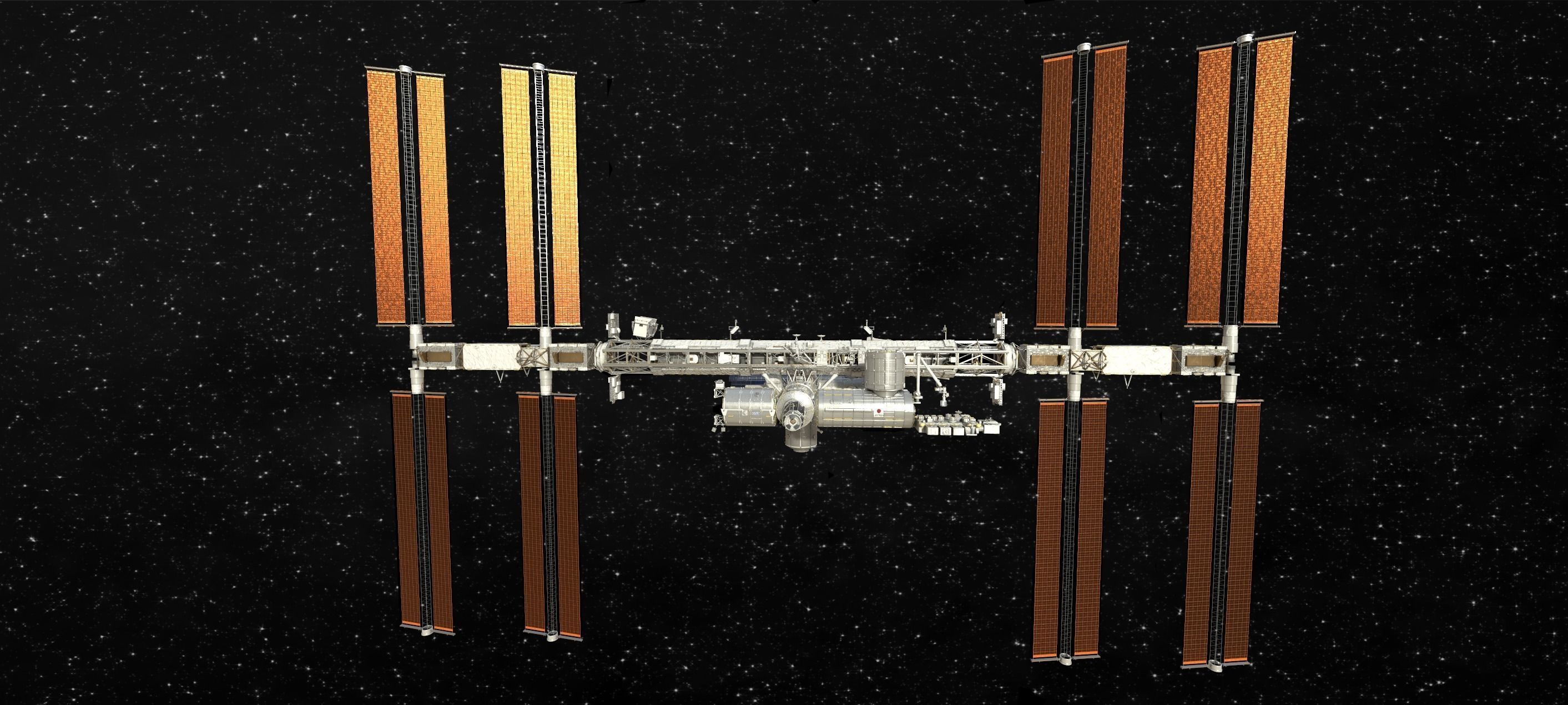 International Space Station ISS 2019 3D model_13