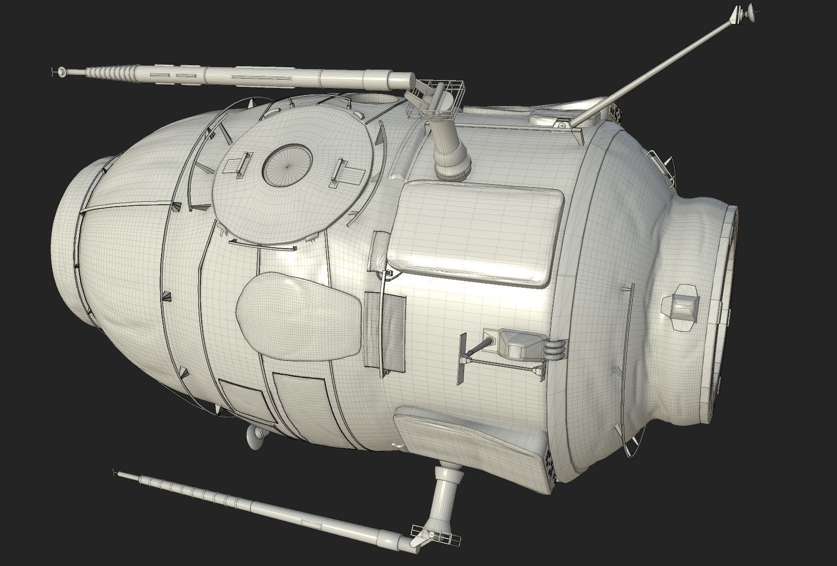 International Space Station ISS 2019 3D model_31