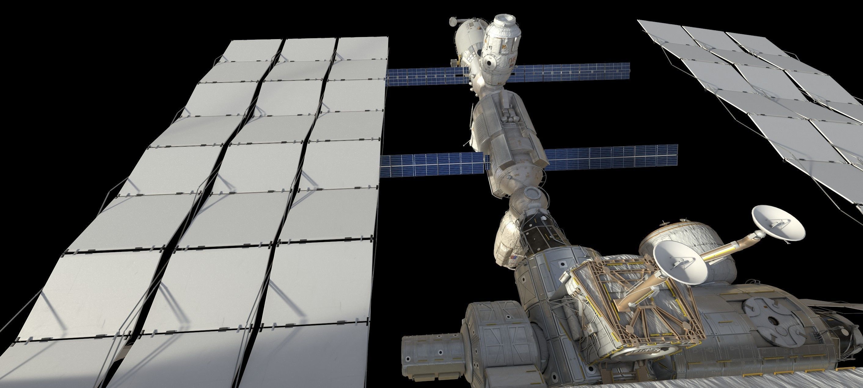 International Space Station ISS 2019 3D model_54