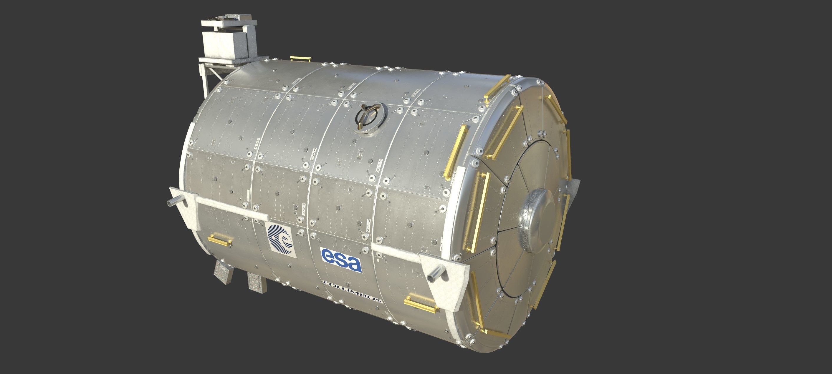 International Space Station ISS 2019 3D model_26