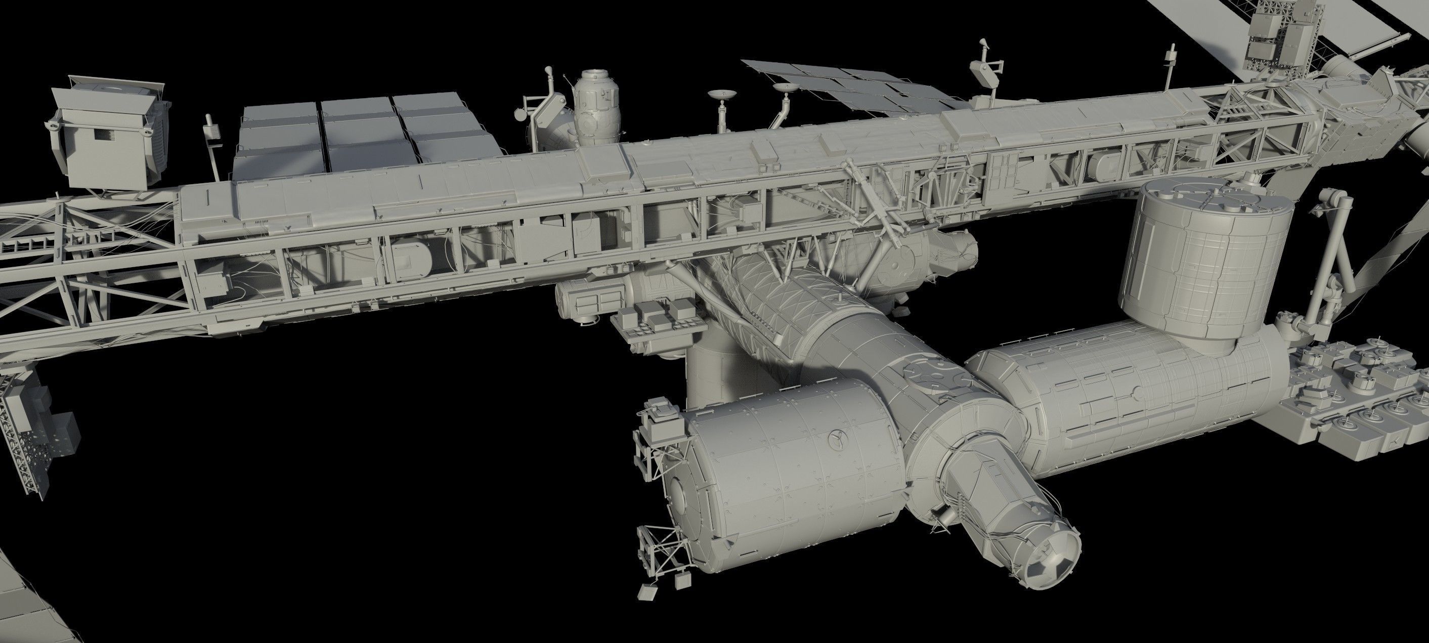 International Space Station ISS 2019 3D model_15