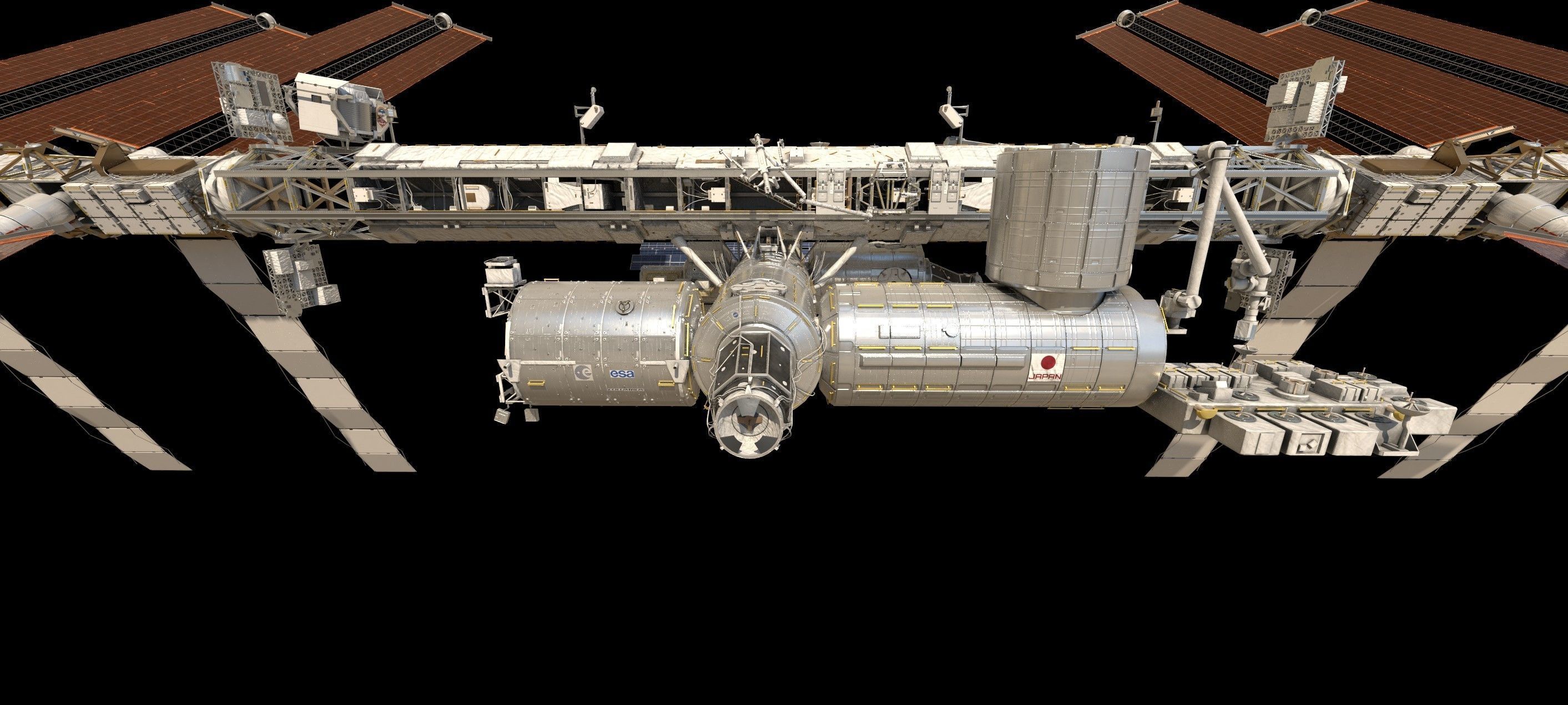 International Space Station ISS 2019 3D model_56