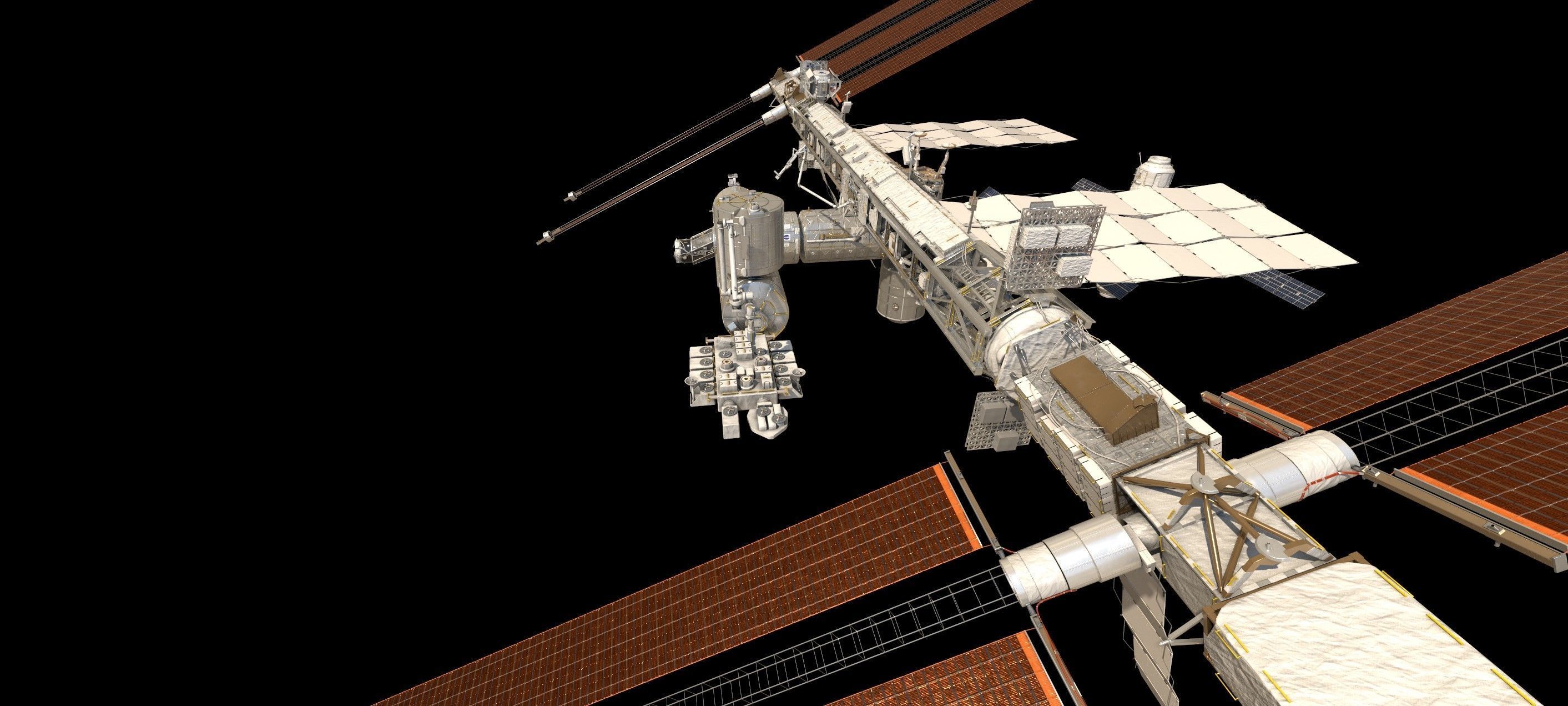 International Space Station ISS 2019 3D model_59