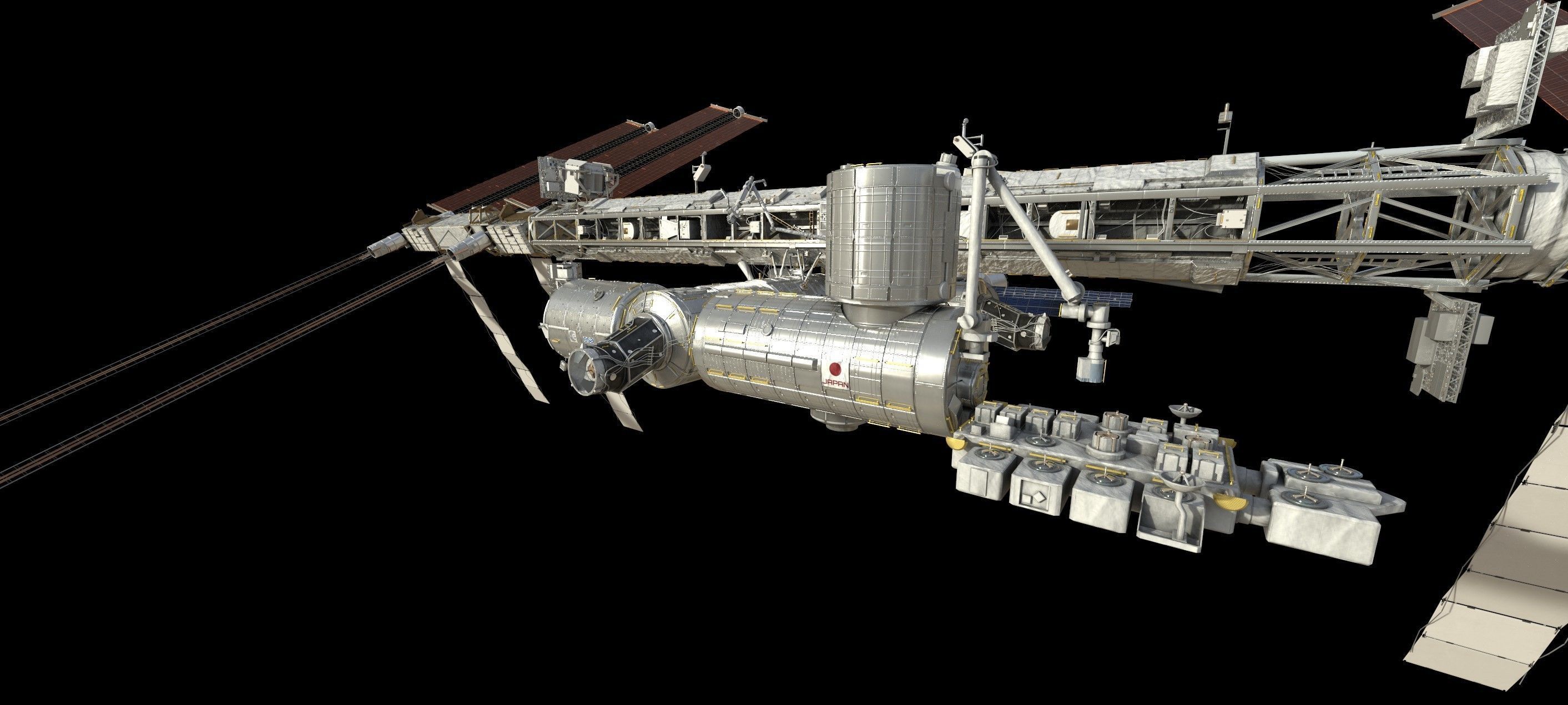 International Space Station ISS 2019 3D model_55