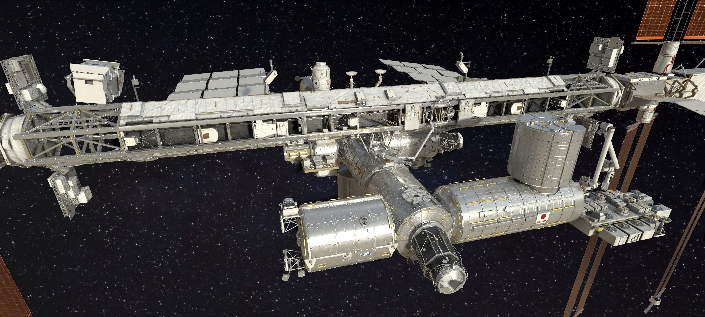 International Space Station ISS 2019 3D model_14