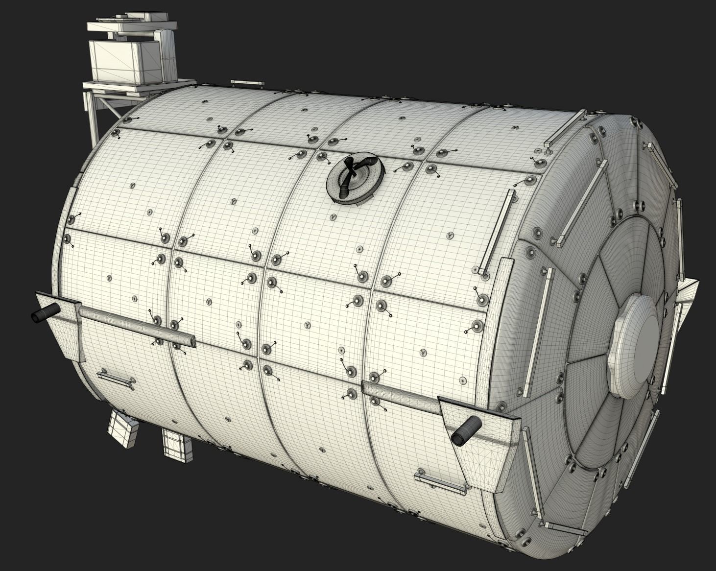International Space Station ISS 2019 3D model_28