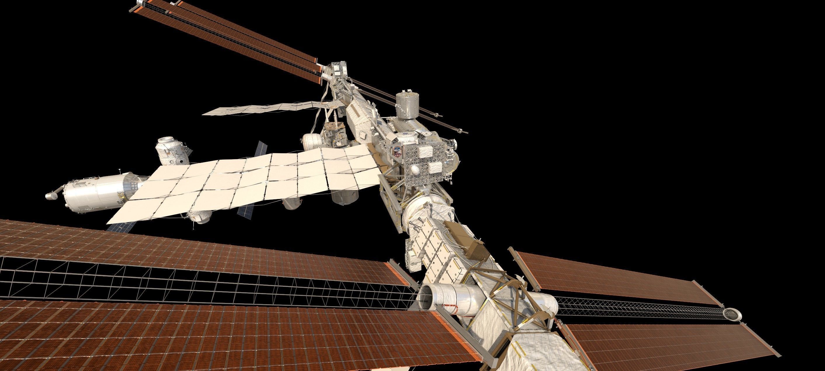 International Space Station ISS 2019 3D model_53