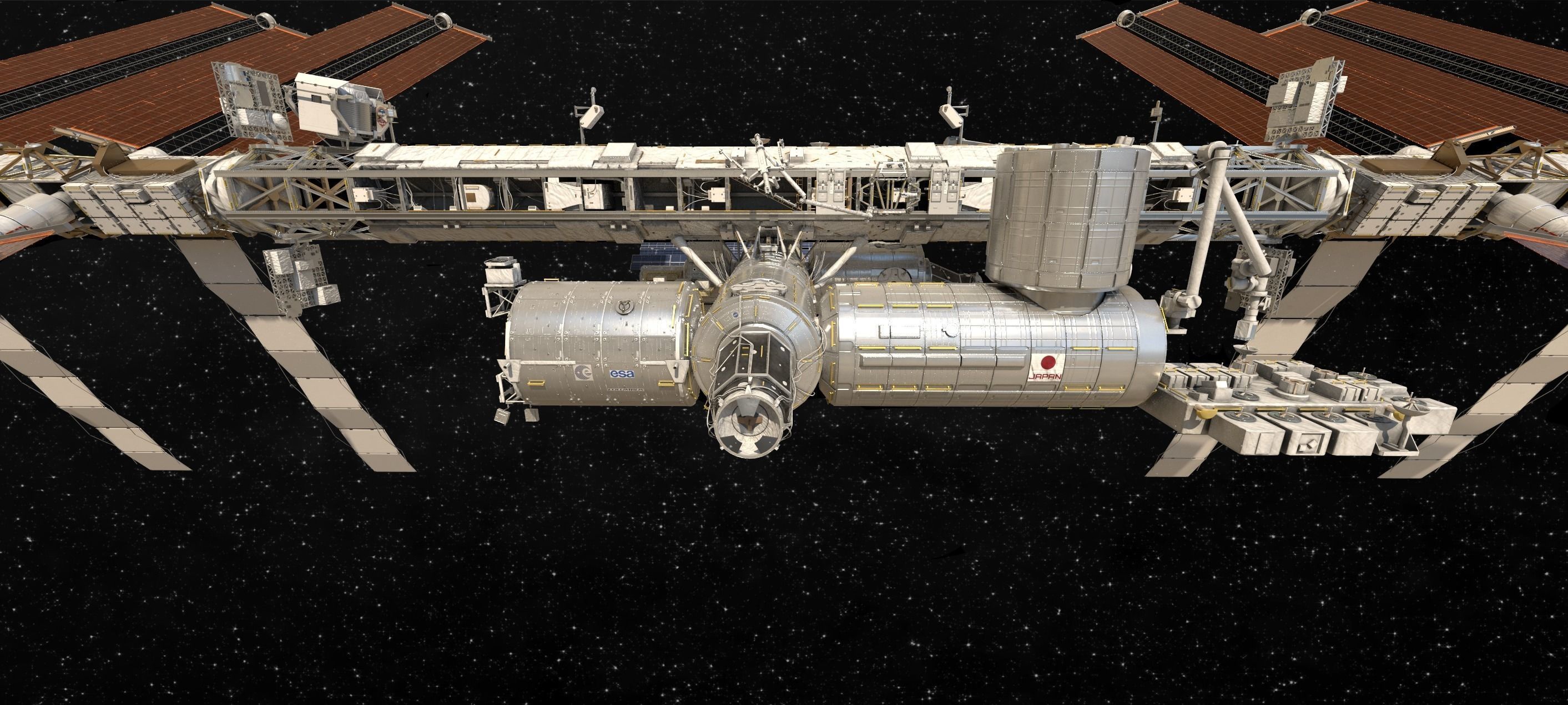 International Space Station ISS 2019 3D model_10
