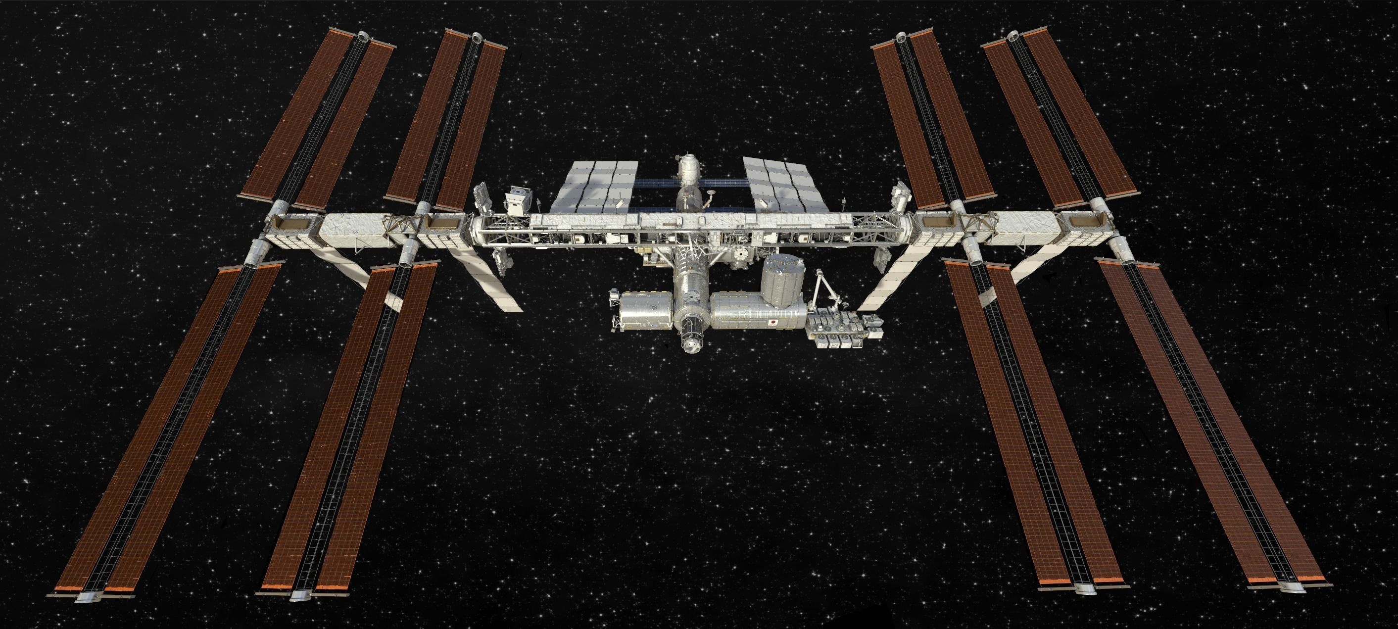 International Space Station ISS 2019 3D model_1