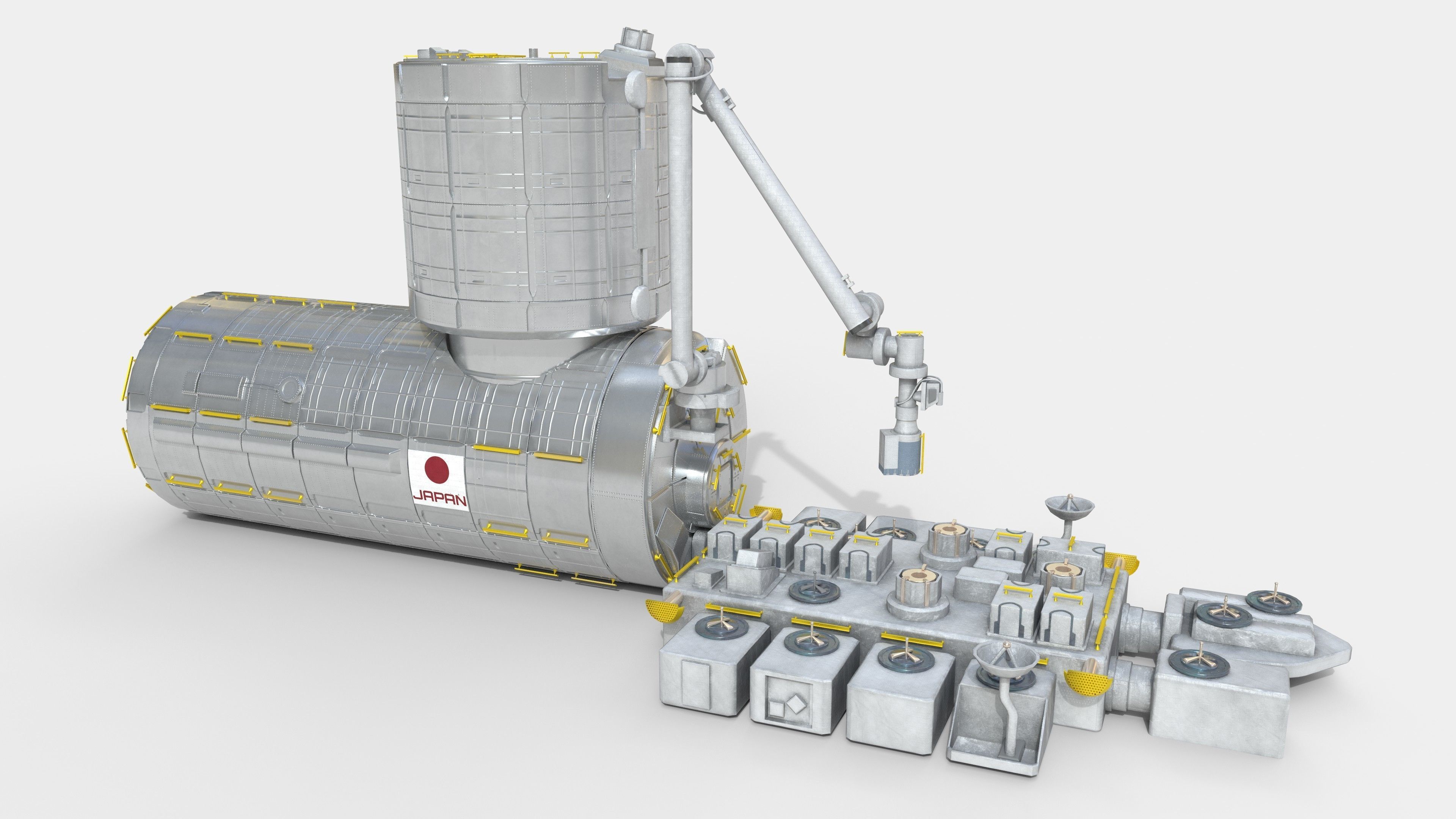 International Space Station ISS 2019 3D model_49
