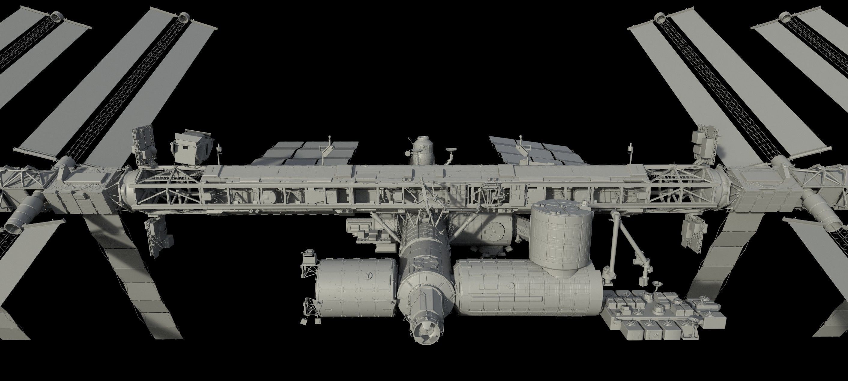 International Space Station ISS 2019 3D model_18