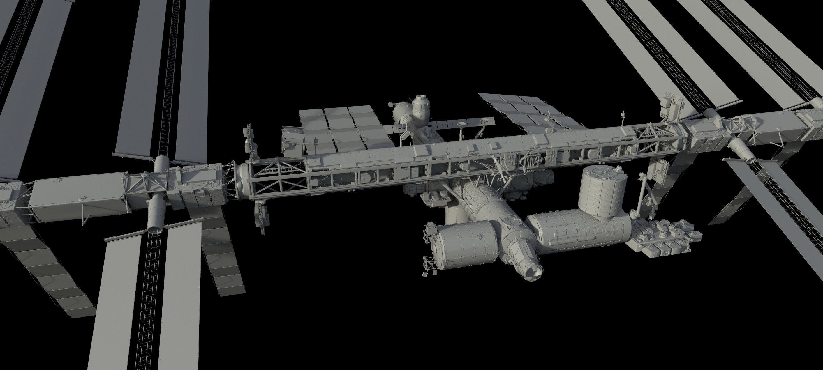 International Space Station ISS 2019 3D model_24