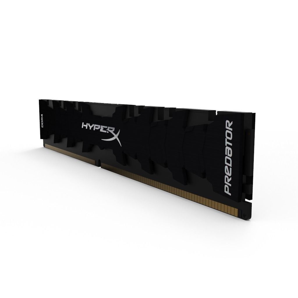 Hyperx DDR4 RAM 3D model_4