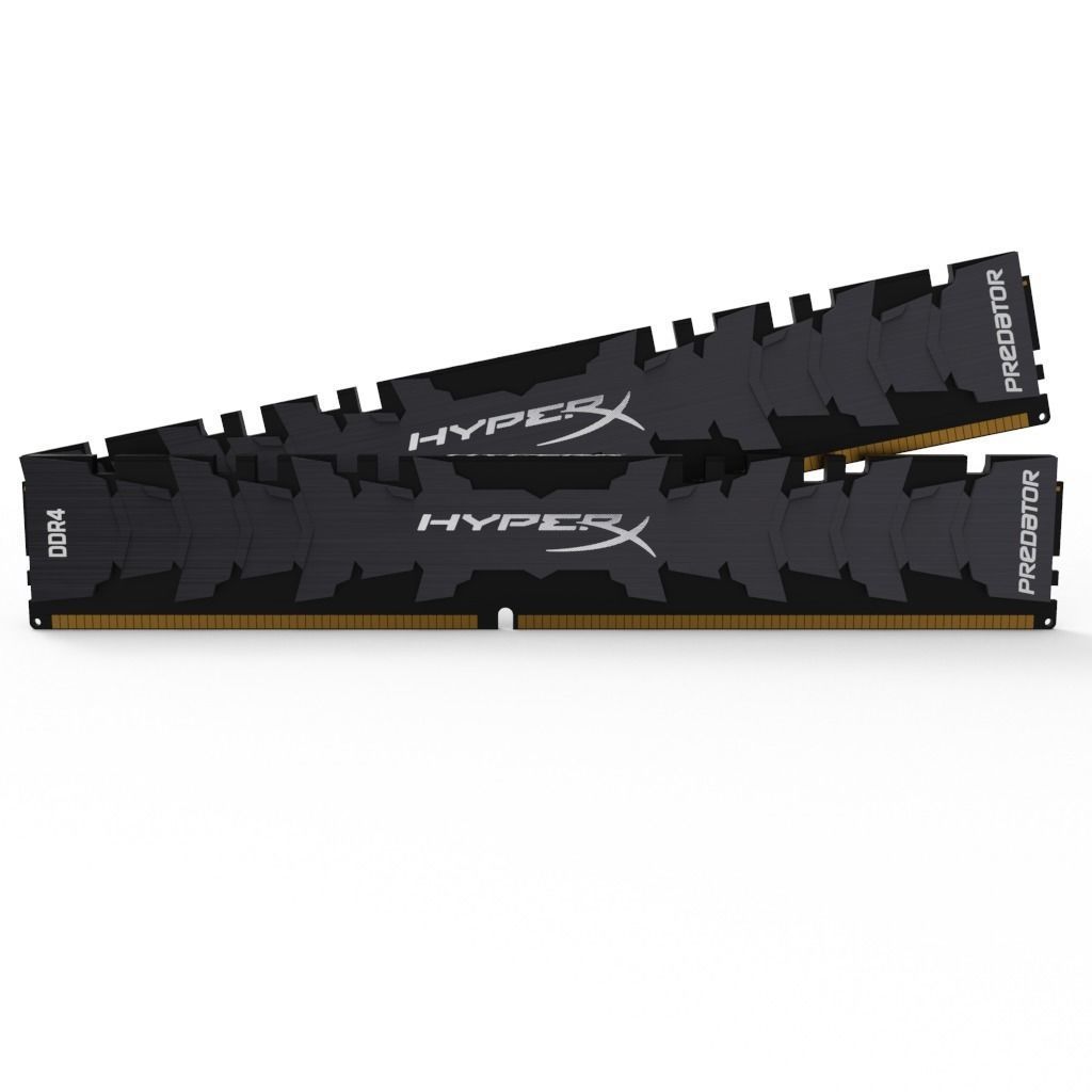 Hyperx DDR4 RAM 3D model_1