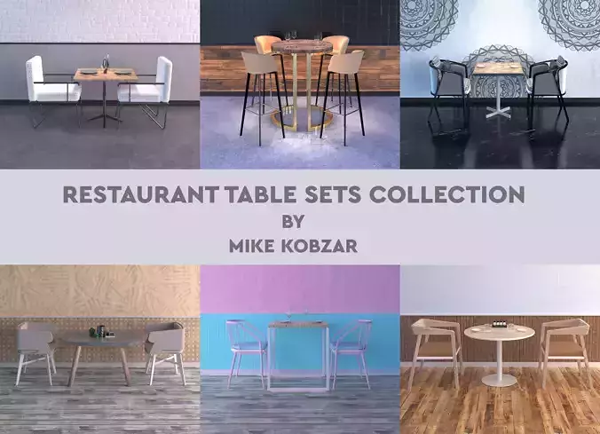 RESTAURANT TABLE SETS COLLECTION