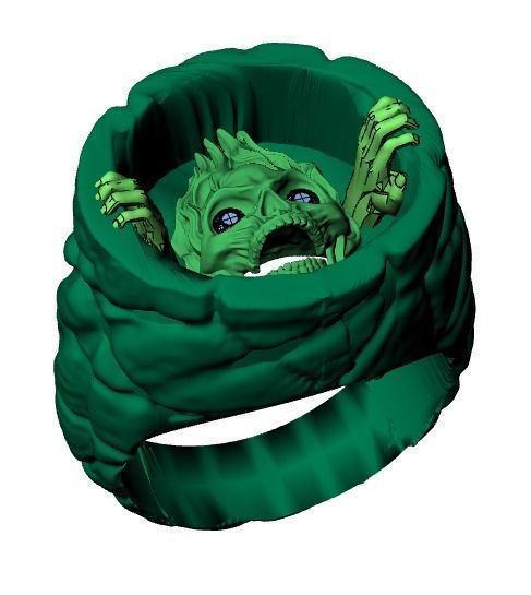 skull ring 01 No 3D print model_10