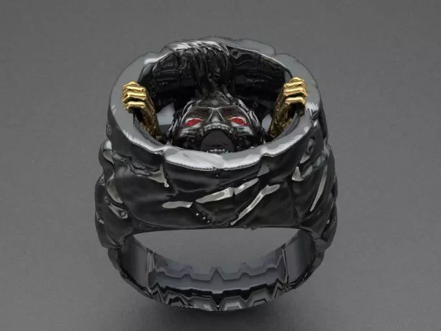 skull ring 01 No 3D print model_0