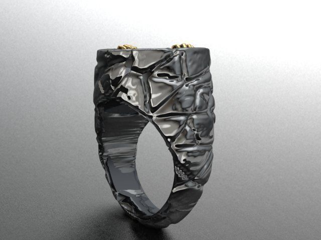 skull ring 01 No 3D print model_5