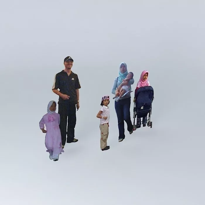 My Family Free 3D model
