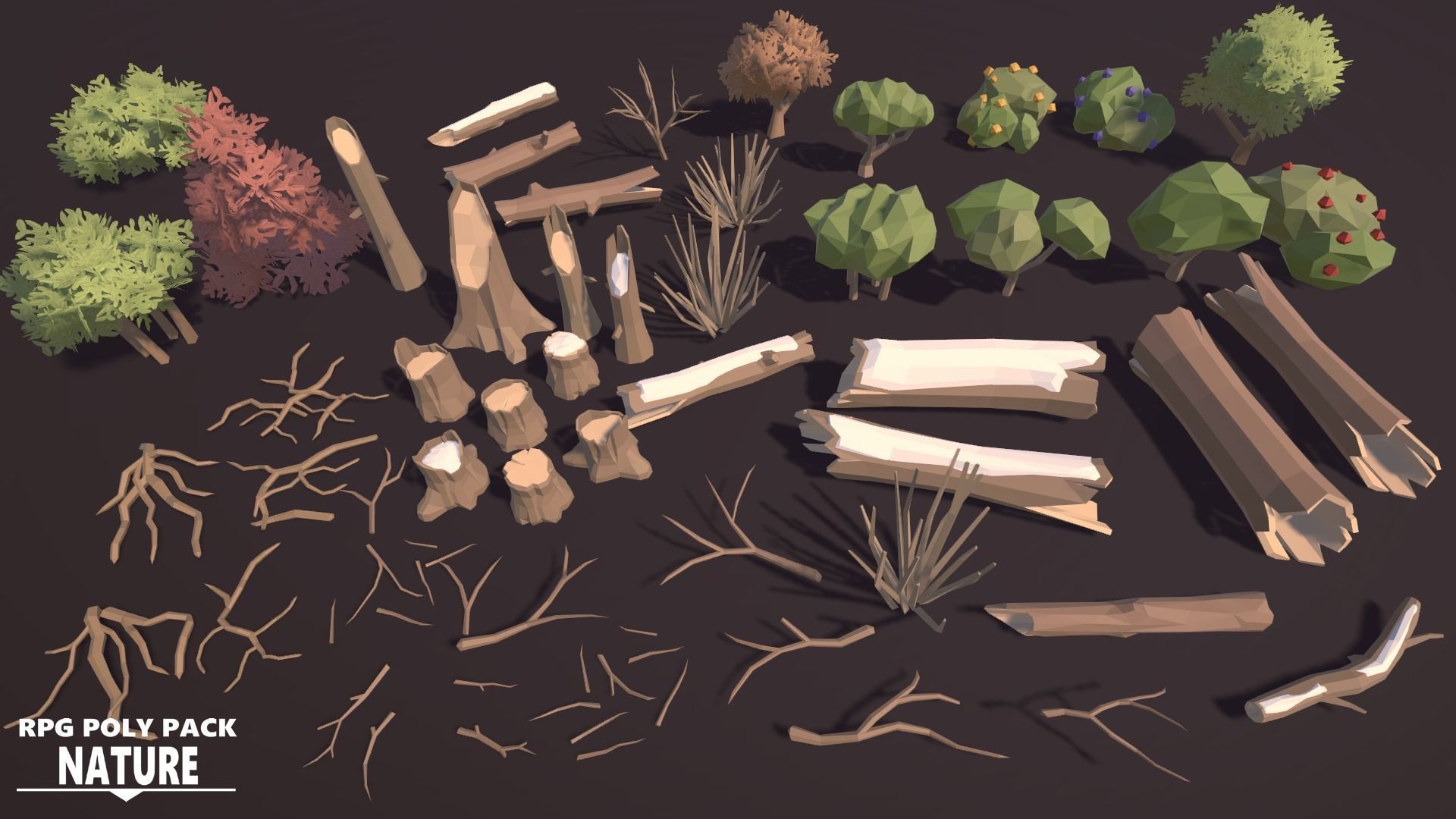 RPG Poly Pack - Nature Low-poly 3D model_31
