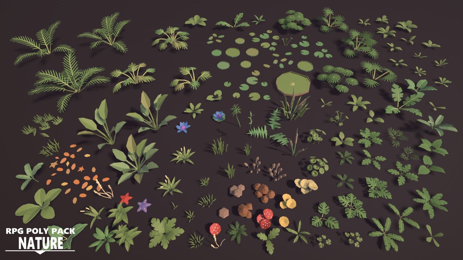 RPG Poly Pack - Nature Low-poly 3D model_29