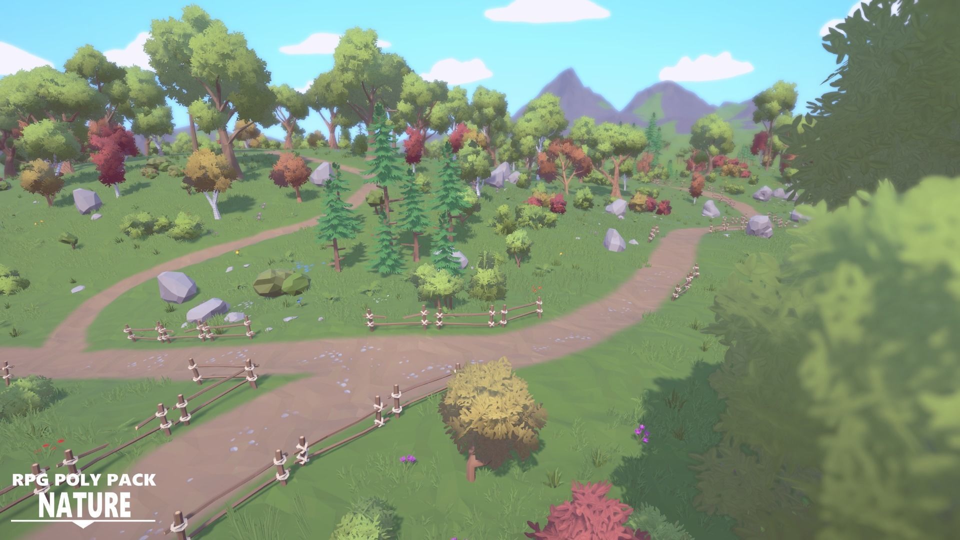 RPG Poly Pack - Nature Low-poly 3D model_8