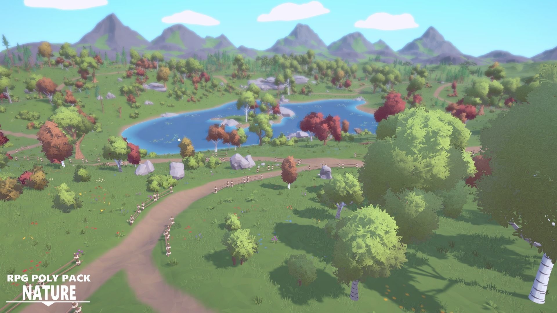 RPG Poly Pack - Nature Low-poly 3D model_1