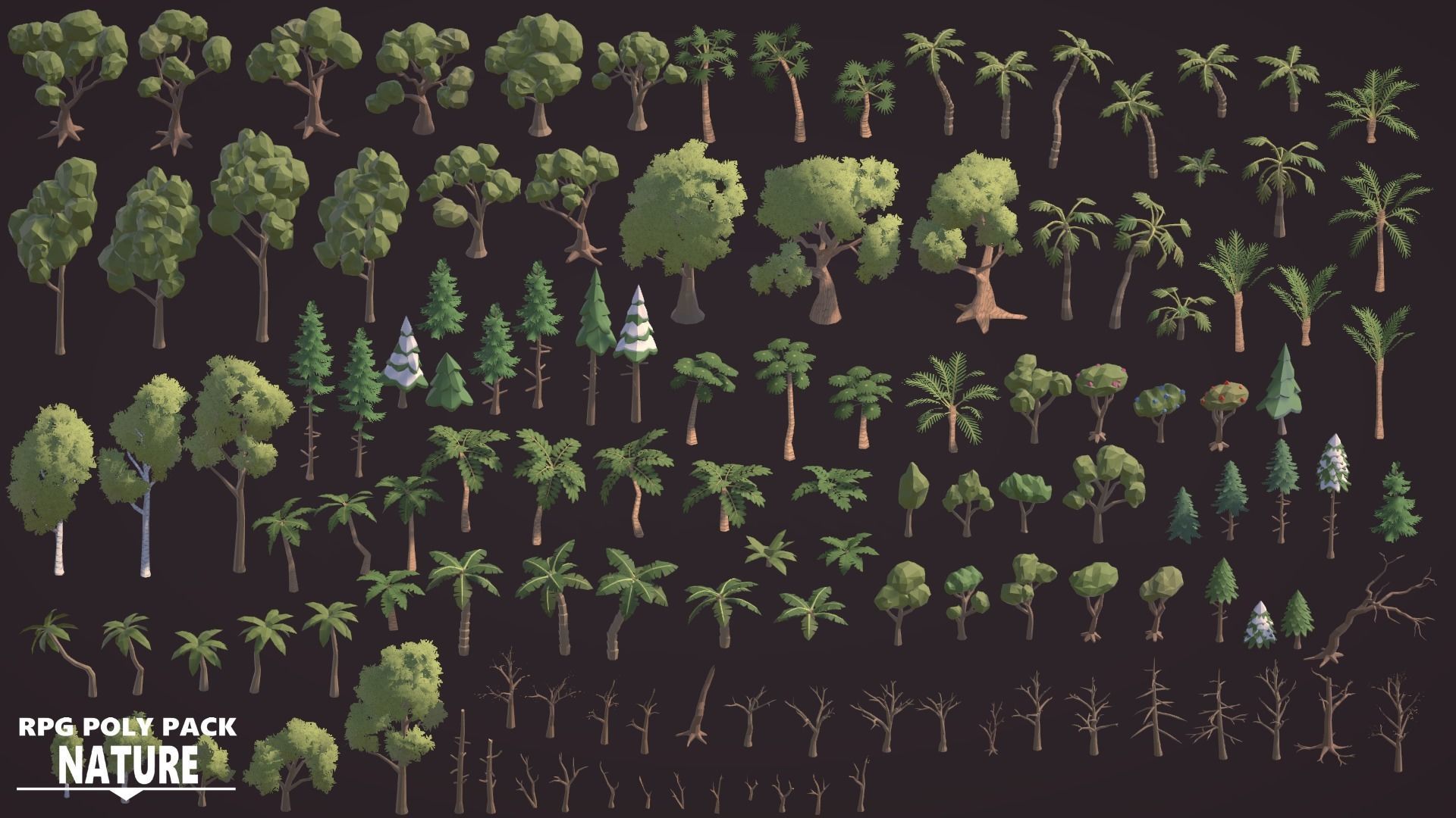 RPG Poly Pack - Nature Low-poly 3D model_32