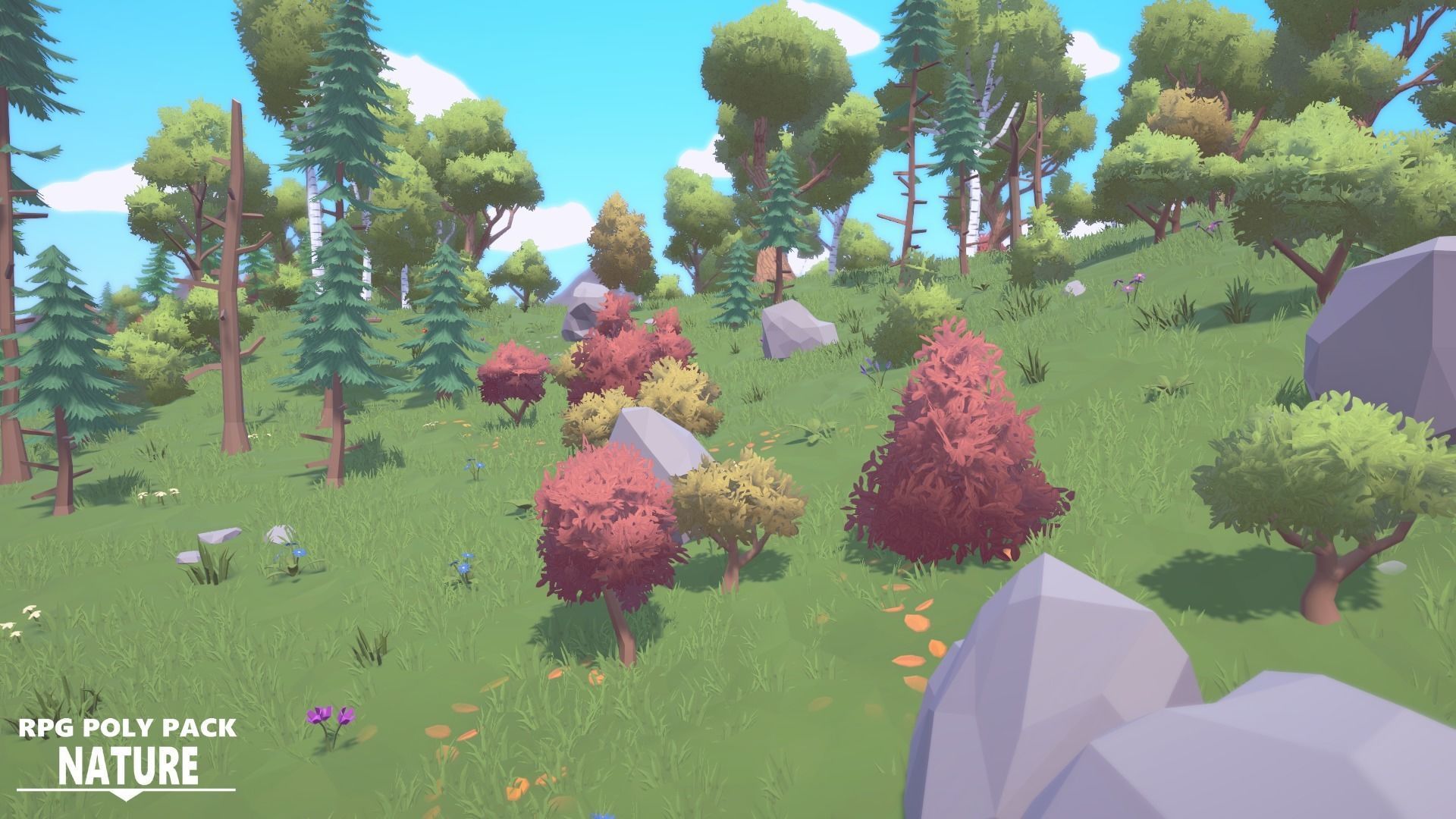 RPG Poly Pack - Nature Low-poly 3D model_7