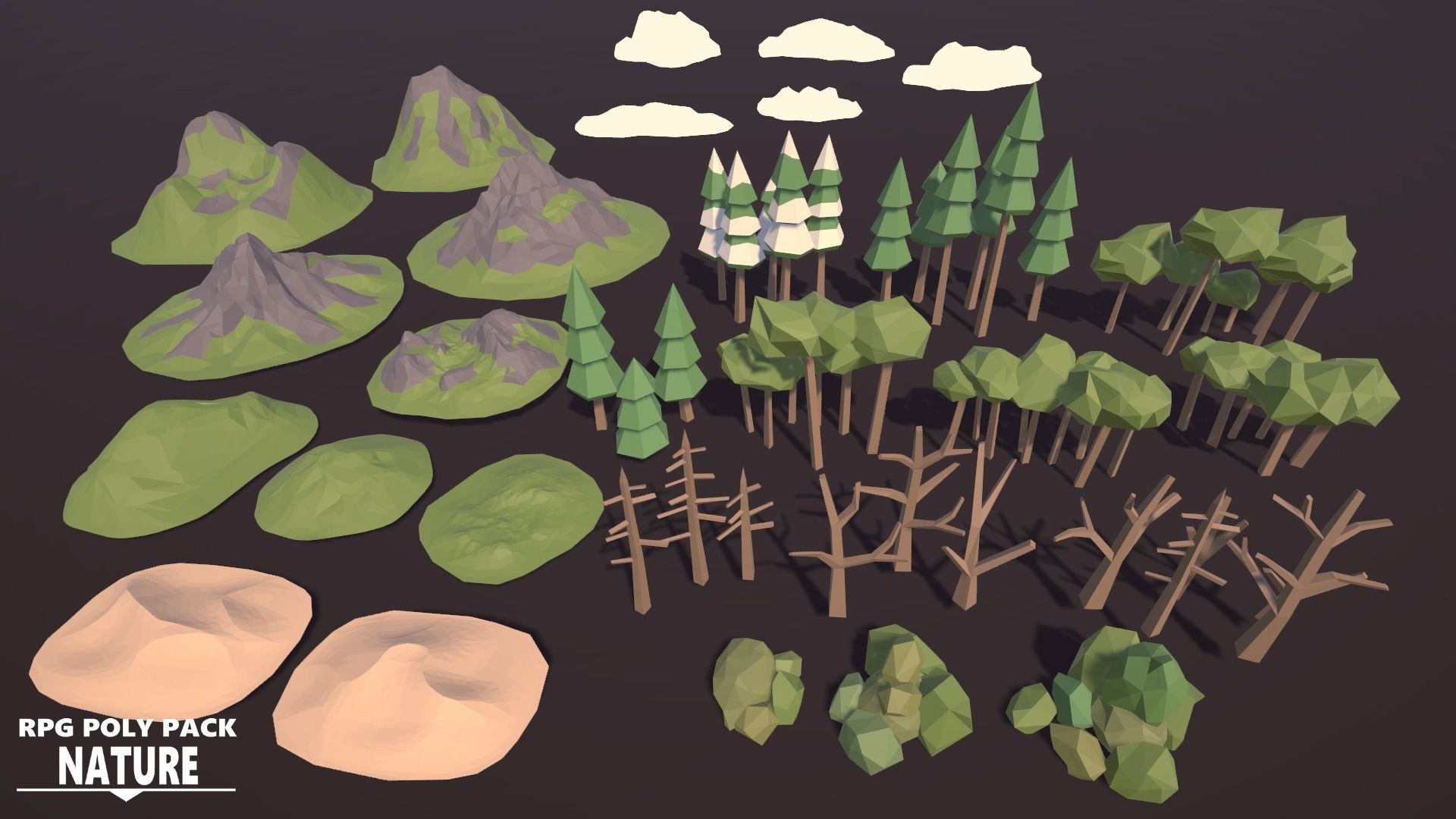 RPG Poly Pack - Nature Low-poly 3D model_35