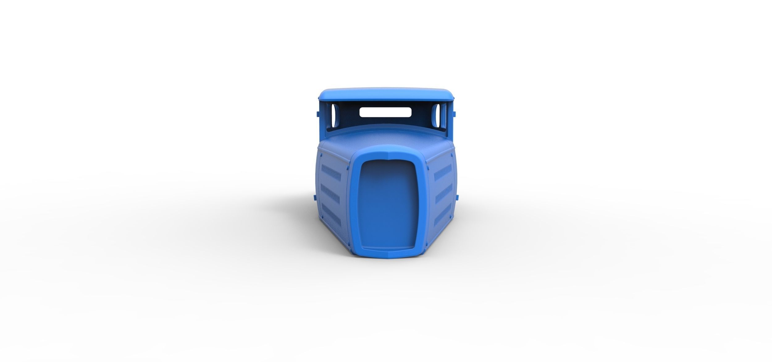 Shell model for Hot rod Scale 1 to 24 3D print model_5