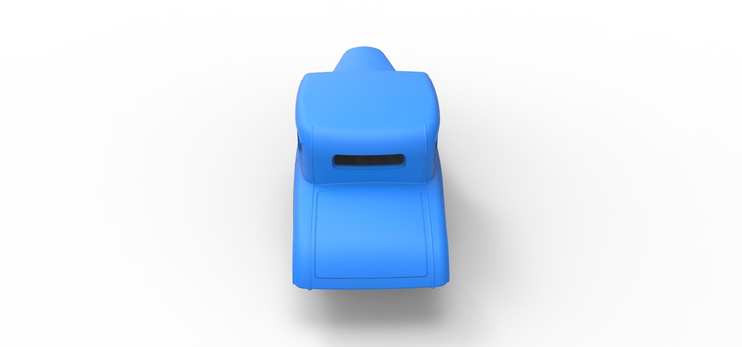 Shell model for Hot rod Scale 1 to 24 3D print model_12