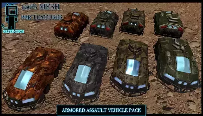 3D Armored Assault Vehicle 