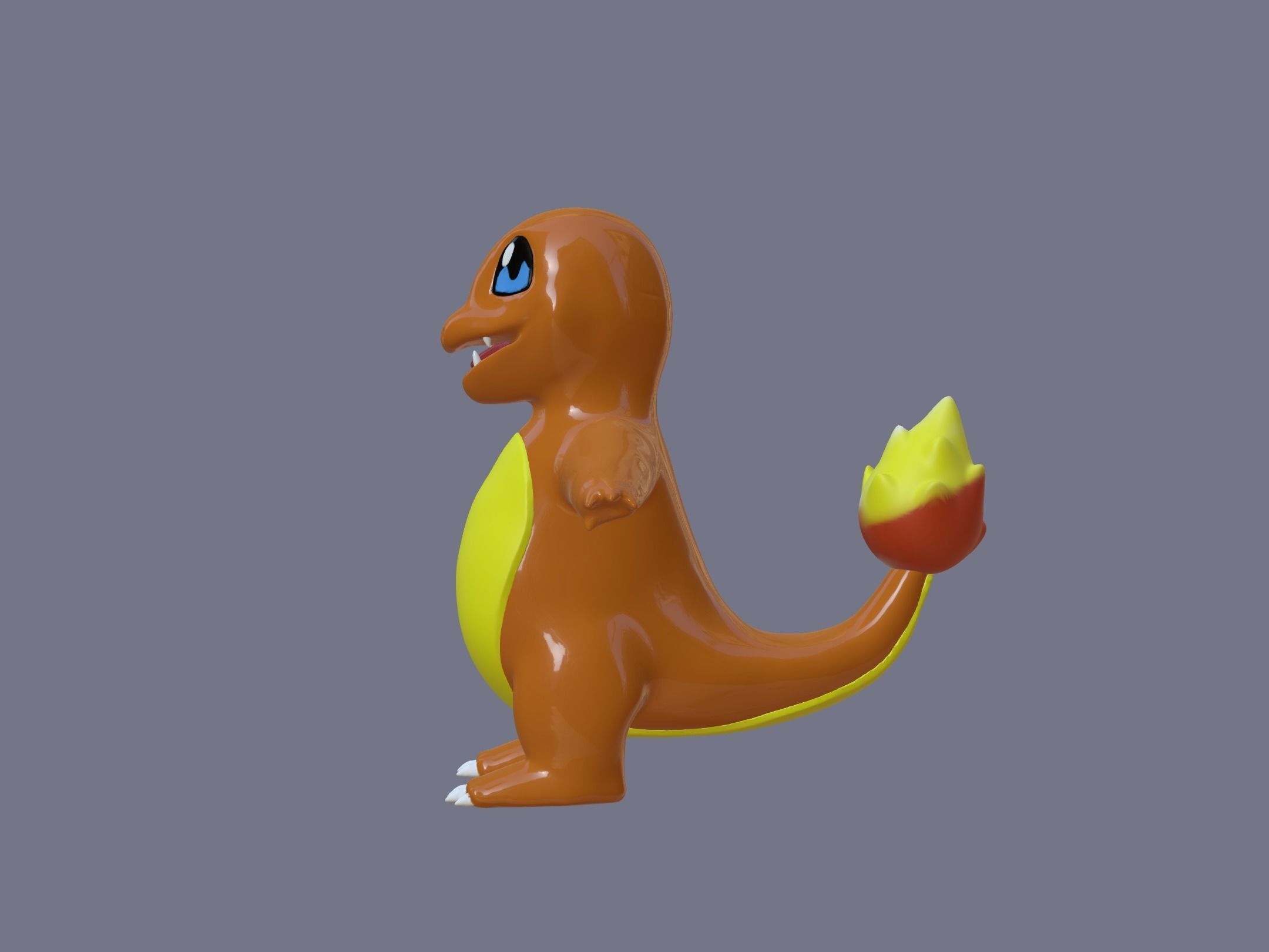 Pokemon charmander  -  3D print model 3D print model_1
